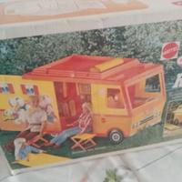 Roulotte Camper Barbie anno 1974