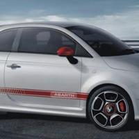 Fasche  laterali rosse Abarth fiat 500 595 695