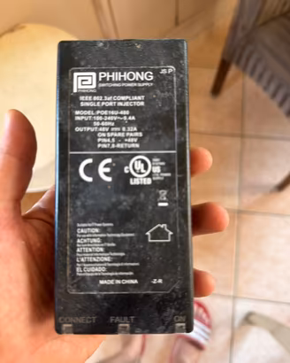 Iniettore PoE Phihong POE16U-480 Power Ethernet