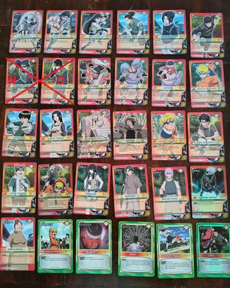 Naruto Card Game 51 carte Serie 6 Rivalita' Eterna
