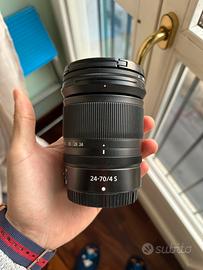 Obbiettivo Nikon Nikkor 24-70 f/4 S