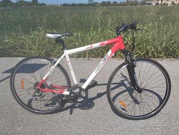 bici da trekking ibrida, ruote da 26 pollici 