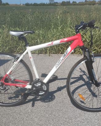 bici da trekking ibrida, ruote da 26 pollici 