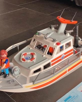 Guardia costiera lancia playmobil 5540