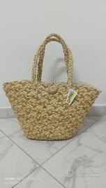 Borsa in paglia Golden Hill