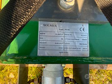 Trincia per mini escavatore