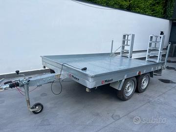 Rimorchio con rampe Todaro