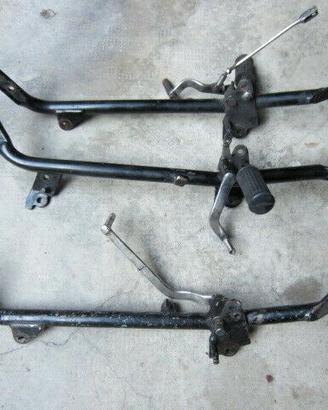 Moto Guzzi V35C anni 80 parti telaio modificate