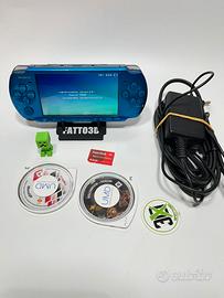 Sony PSP 3004 Vibrant Blue – 2 Giochi + Memory 4GB