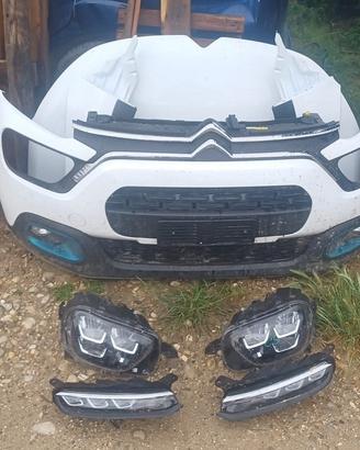 Ricambi anteriori-muso citroen c3 c 3 2020- bianco