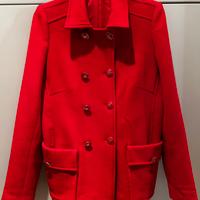 Cappotto corto/Trench Rosso Taglia Small