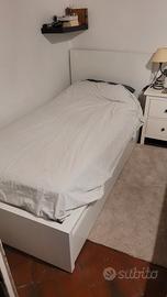 letto ikea malm singolo 90x200
