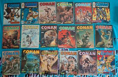 Fumetti vintage Conan il Barbaro e il Punitore