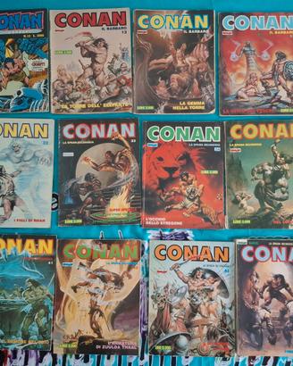 Fumetti vintage Conan il Barbaro e il Punitore