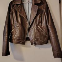 giubbotto in pelle donna