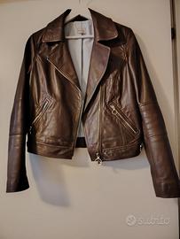 giubbotto in pelle donna