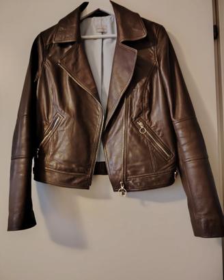 giubbotto in pelle donna