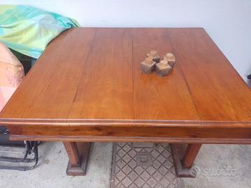 Tavolo allungabile in ciliegio (metà 1900)