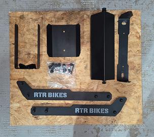 Gancio ebike muro girevole