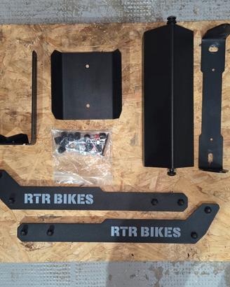 Gancio ebike muro girevole