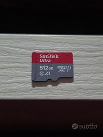 microSD 512 Gb SanDisk ultra originale