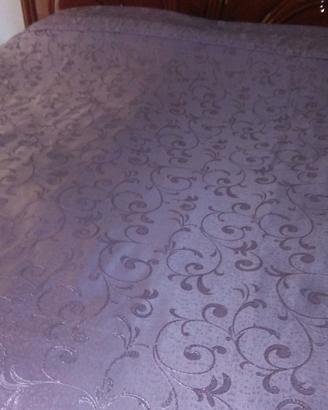 Coperta di picchè lilla + tenda