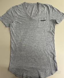 T-shirt Dsquared2 Originale Uomo con Effetto Used