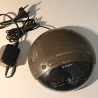 SONY RADIOSVEGLIA DREAM MACHINE FUNZIONANTE AM/FM