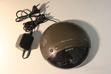 SONY RADIOSVEGLIA DREAM MACHINE FUNZIONANTE AM/FM