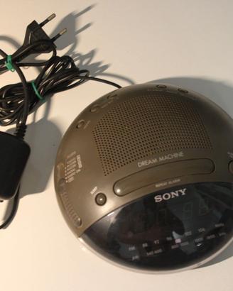 SONY RADIOSVEGLIA DREAM MACHINE FUNZIONANTE AM/FM