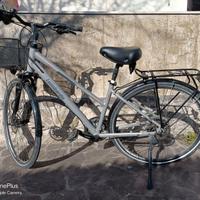 BICI DONNA TREKKING LOMBARDO 28 MILANO GRIGIO