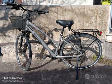 BICI DONNA TREKKING LOMBARDO 28 MILANO GRIGIO