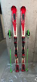 Sci Rossignol Zenith Z6 Oversize Carbon + attacchi