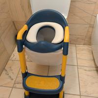 Riduttore water wc bambini con scaletta