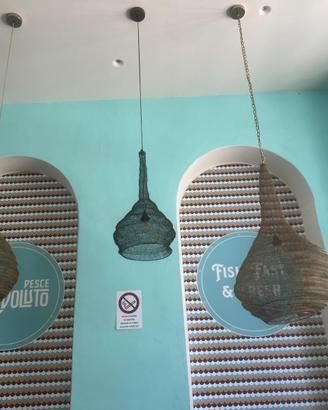 lampadari  in metallo