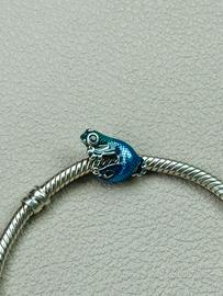 Charm Geco argento compatibile bracciale Pandora