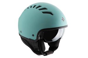 Casco Demi-Jet EL'FRESH Tiffy blu opaco