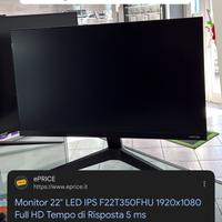 Monitor samsung 22” pari nuovo