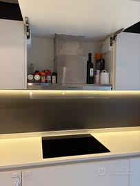 PIANO COTTURA INDUZIONE E CAPPA FILTRANTE