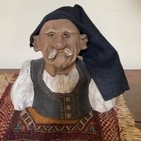 Scultura vintage plasmata a mano