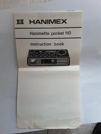 ISTRUZIONI HANIMEX POCKET 110