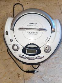 RADIO LETTORE CD/MP3 PORTATILE STEREO