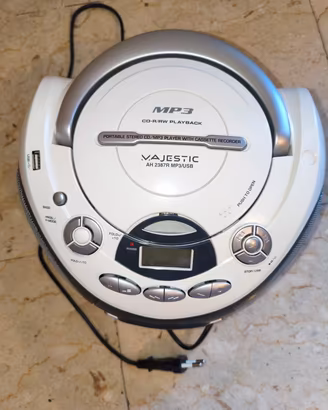 RADIO LETTORE CD/MP3 PORTATILE STEREO