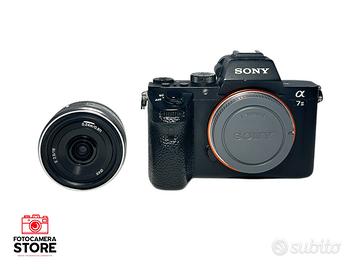 Sony Alpha A7II + Sony 16mm 2.8 (GARANZIA 2 ANNI)