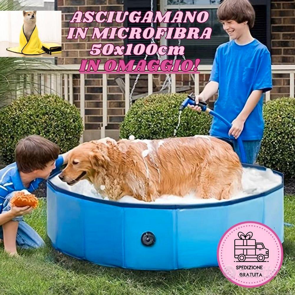 Piscina per cani pieghevole, piscina per bambini portatile, vasca