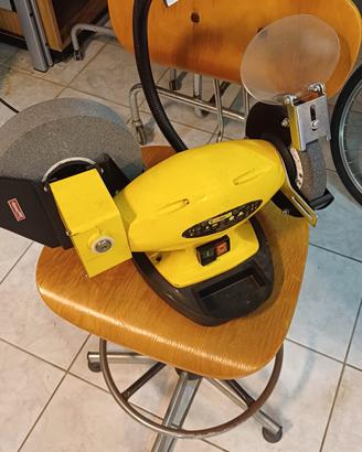 Smerigliatrice a mola da banco combinata