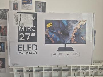 Monitor 27" 180hz 2k QHD IPS 2560x1440 1ms