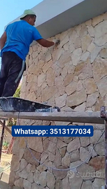 Muratore e piastrellista esperto