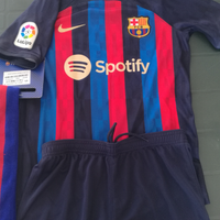 Barcellona fc completo bambino con sciarpa