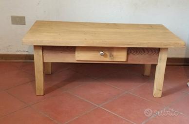 TAVOLINO IN LEGNO D'EPOCA
